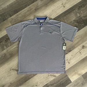 Men’s Florida Gators Striped Polo Shirt